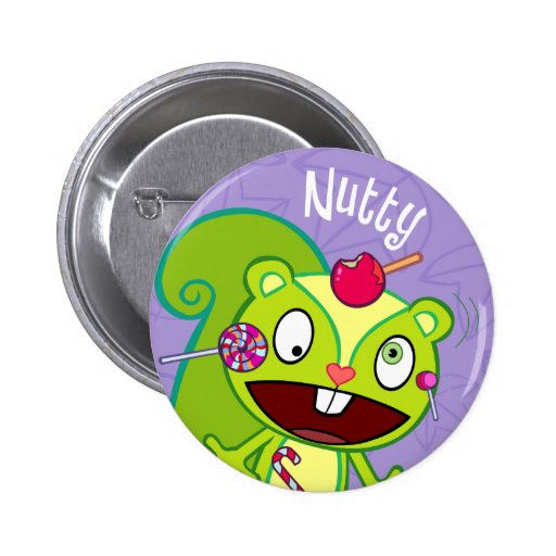 Botón lindo de nuez