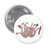 Botón manchado del pulpo pins
