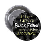 Botón negro de viernes pins