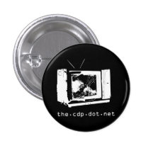 Botón negro del choque TV del CDP Pin