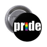 Botón negro del orgullo
