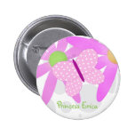 Botón personalizado de la mariposa pins