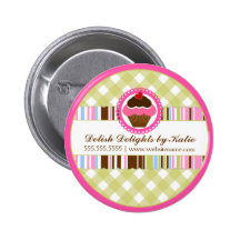 Botón personalizado panadería de la magdalena pins