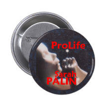 Botón ProLife de McCain Palin Pin