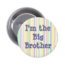 Botón rayado mayor de hermano pins