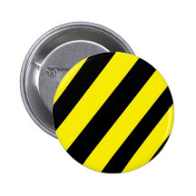 Botón rayado negro y amarillo pins