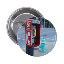 Botón real del desgaste de la calle pins