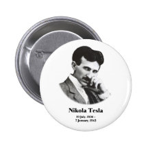 Botón redondo joven de Tesla Pin