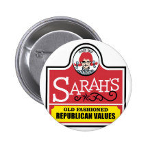 Botón republicano de los valores de Palin Pins