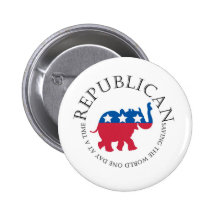 Botón republicano pin