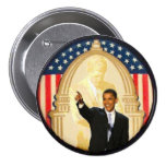 Botón retro del estilo de OBama/JFK Pin