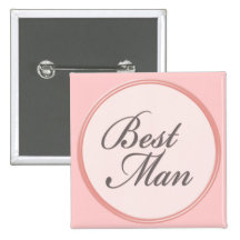 Botón rosa claro del hombre del gris de carbón de  pins
