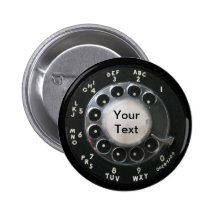Botón rotatorio del dial del teléfono
