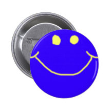 Botón sonriente de la cara pin
