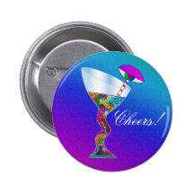 Botón torcido del optimista pins