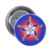 Botón unido manos pins