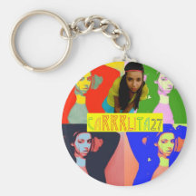 ¡Botones coloridos Carrrlita27! Llaveros Personalizados