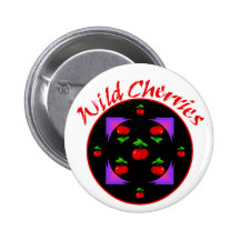 Botones de la cereza pin