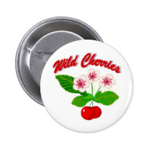 Botones de la cereza pin