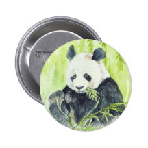 Botones de la panda gigante pin