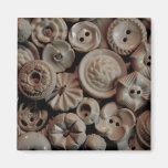 Botones del vintage imanes  