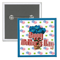 Botones felices del día de madre botones