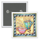 ¡BOTONES - HABAS FRESCAS! ARTE DEL CAFÉ PINS