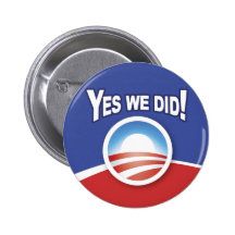Botones - Obama hicimos sí Pin
