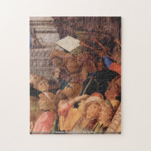 Botticelli - adoración del rompecabezas de unos de
