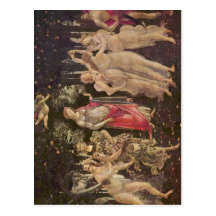 ¿Botticelli, Sandro franco? el hling (Primavera):  Postal