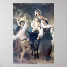 Bouguereau - Promenade un Ane Impresiones