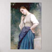 Bouguereau - Rêverie Poster