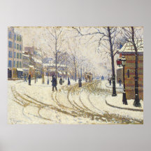 Boulevard de Clichy, Paul Signac Poster