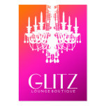 boutique 311-Glitz - la puesta del sol salvaje se  Plantilla De Tarjeta Personal