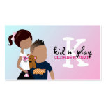 boutique 311-Kid's Plantillas De Tarjetas De Visita