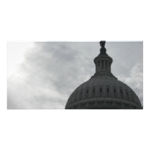 Bóveda del capitolio * C.C. de Washington Tarjeta Con Foto Personalizada