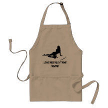 Bowfishing - delantal del Bbq
