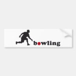 Bowling Autoaufkleber