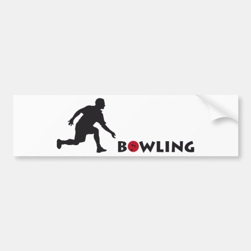 bowling autosticker