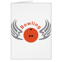 bowling grußkarten