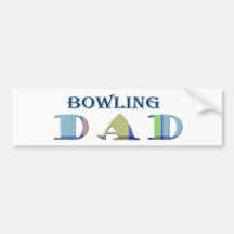 BowlingDad Pegatina De Parachoque