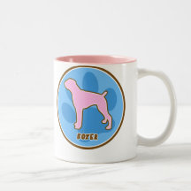 Boxeador de moda taza de café