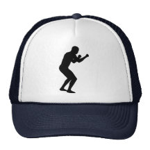 Boxeador del boxeo gorro de camionero