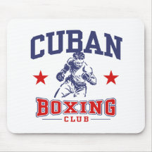 Boxeo cubano tapete de ratón