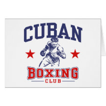 Boxeo cubano tarjetón
