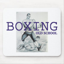Boxeo de la CAMISETA Alfombrillas De Raton
