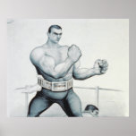 Boxeo de la CAMISETA Posters