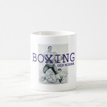 Boxeo de la CAMISETA Taza