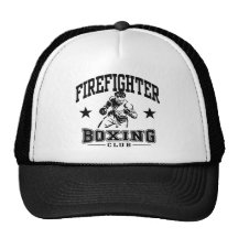 Boxeo del bombero gorro