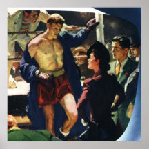 Boxeo del vintage posters